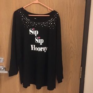 AVE Leisure SipSip hooray long sleeves shirt large (18/20)